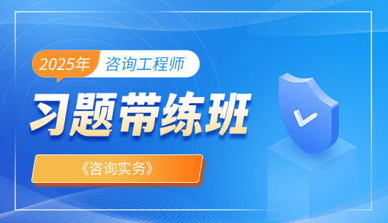 2025年咨询工程师【习题带练班】-咨询实务